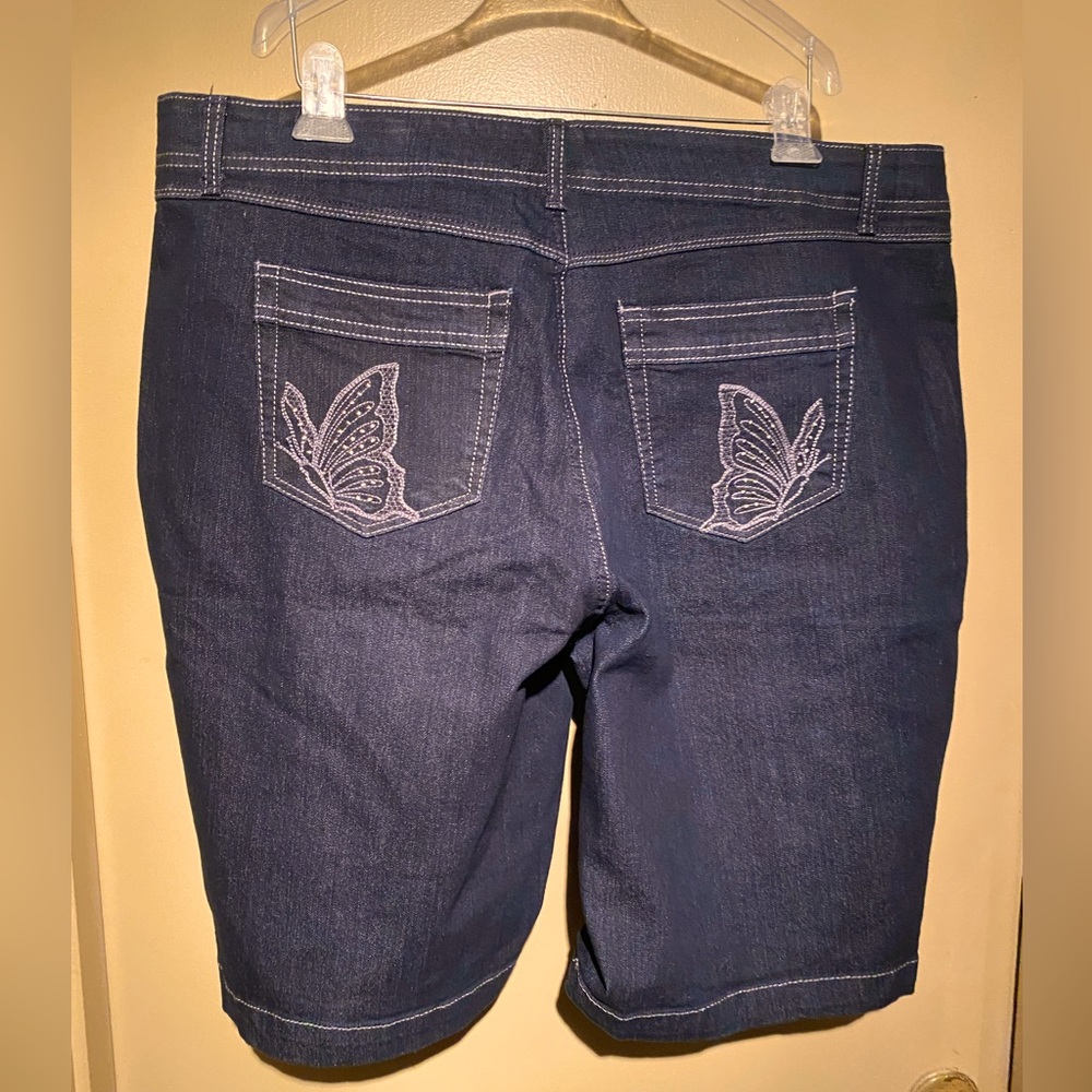 Just My Size Dark Blue Jean Shorts